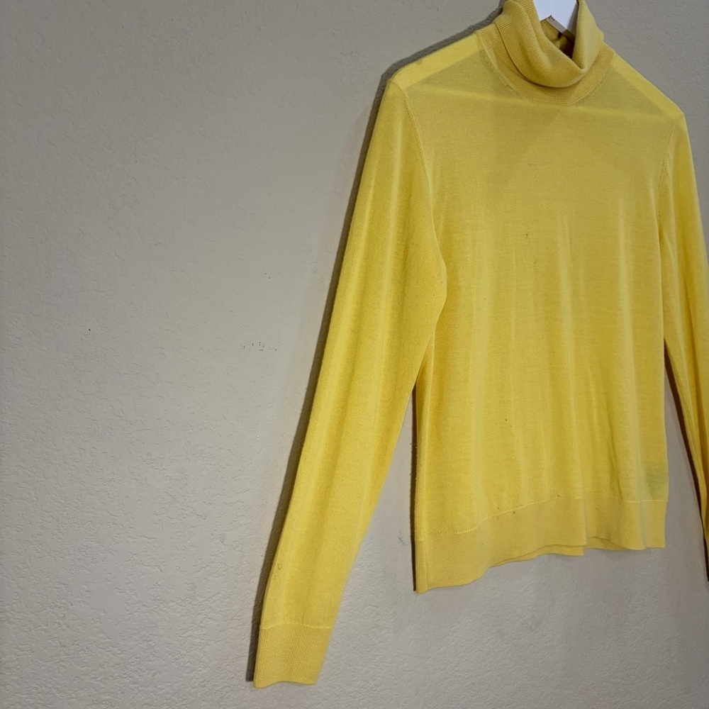 Polo Ralph Lauren Purple Label 100% Cashmere Turtleneck Sweater Women’s Sz L - Picture 5 of 14